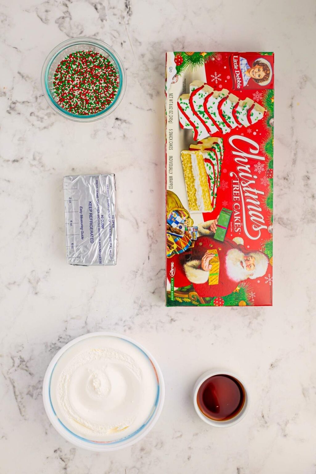 Christmas Tree Cake Dip - xoxoBella