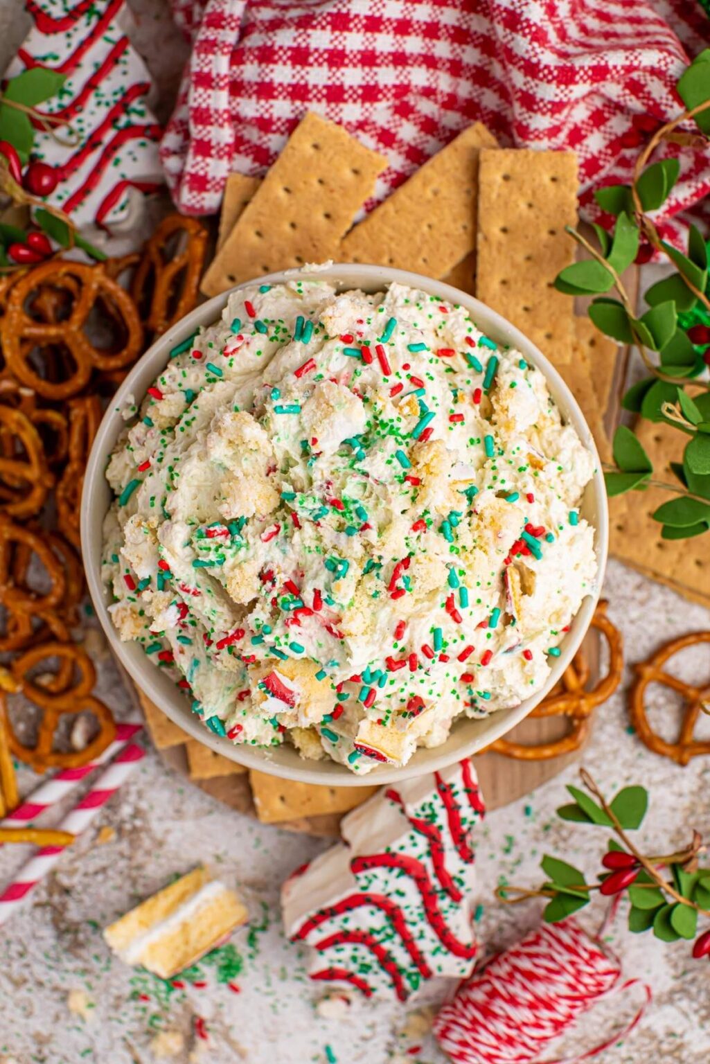 Whip Up The Best Christmas Tree Cake Dip For Festive Times