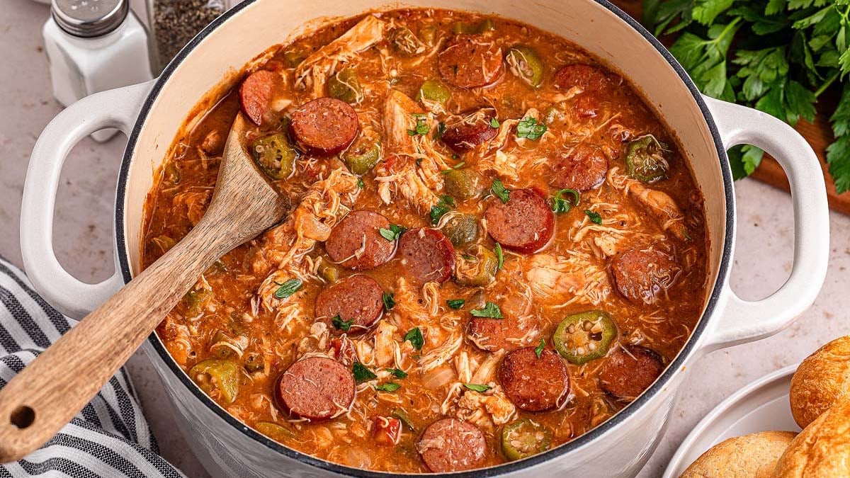 Chicken and Sausage Gumbo-image