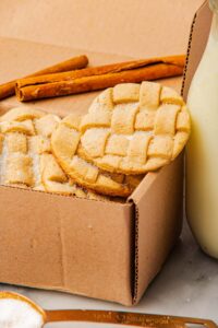 Cinnamon Lattice Cookies