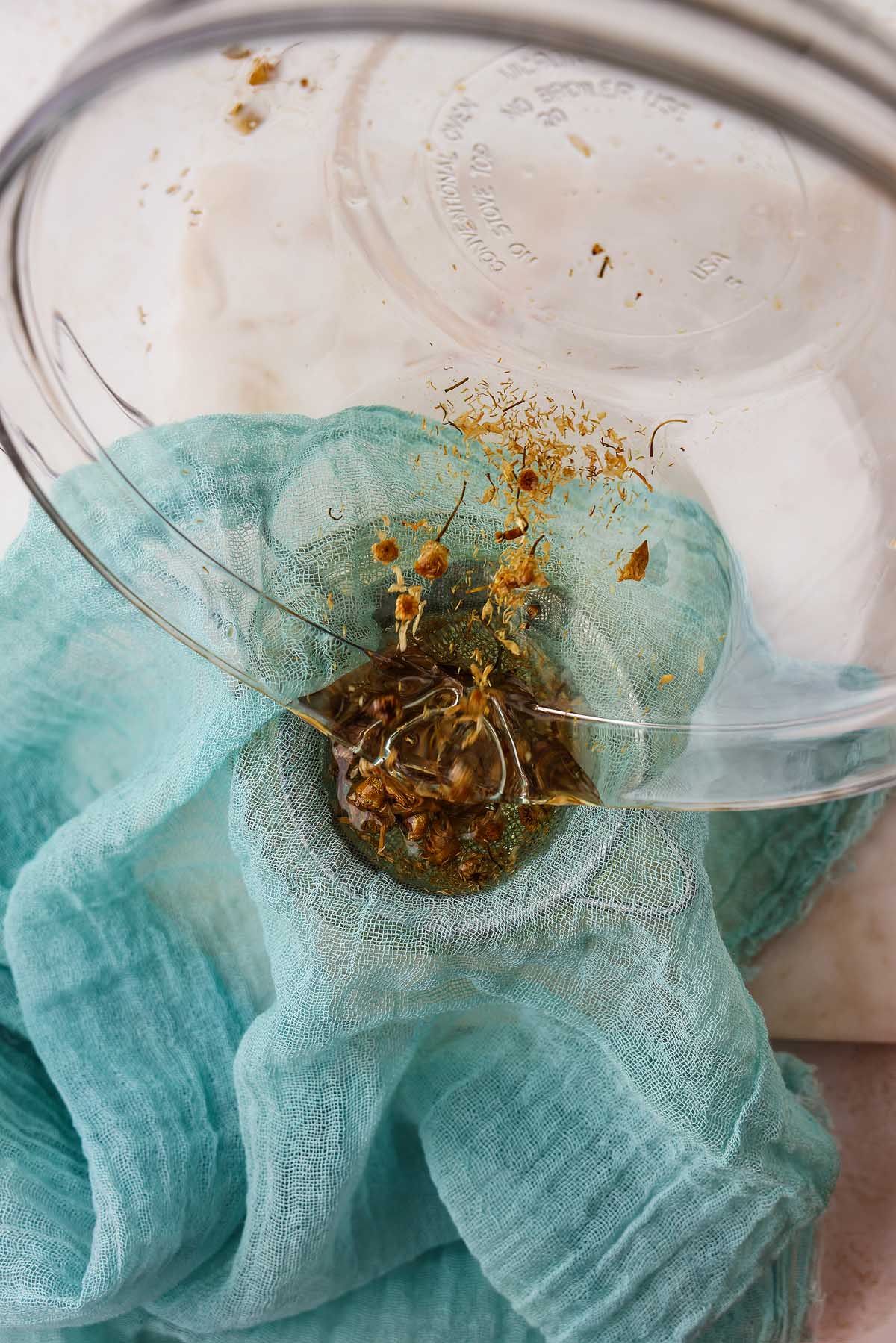 Making diaper rash cream.