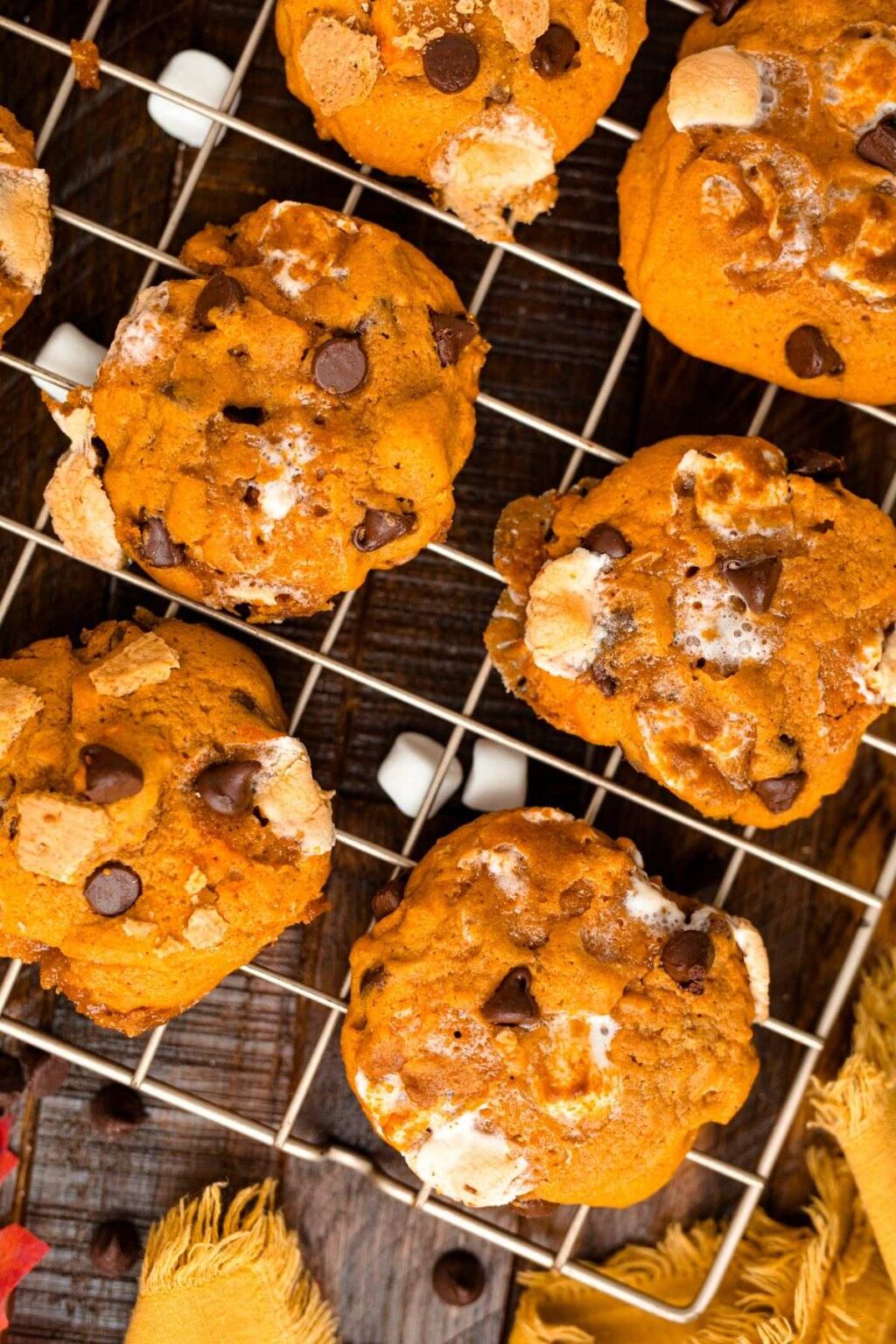 Pumpkin S'mores Cookies - xoxoBella