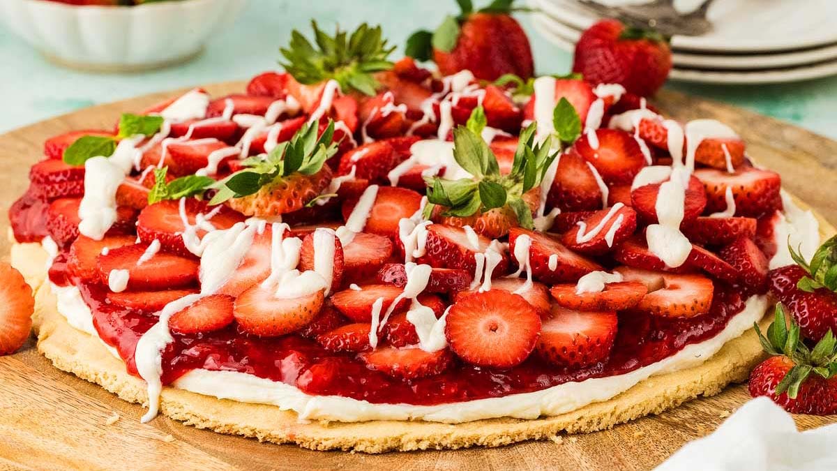 Strawberry Pizza