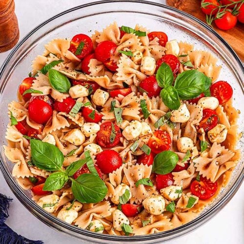 Caprese Pasta Salad - xoxoBella