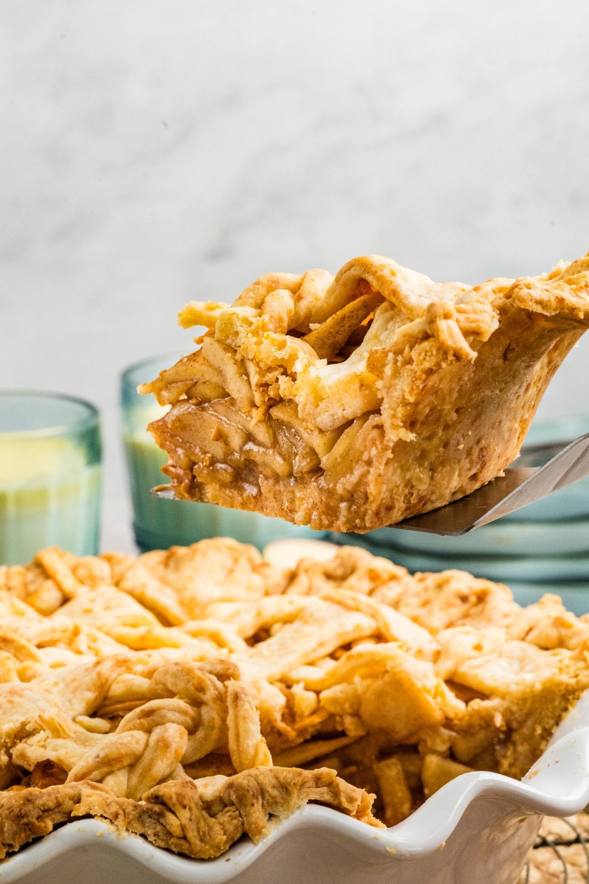 Apple Cheddar Pie - xoxoBella