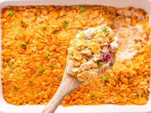 Ritz-Cracker-Chicken-Casserole
